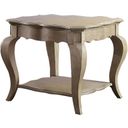 The appearance of Chelmsford Antique Taupe End Table designed by ACME in the modern / contemporary interior design. This gray piece of furniture was selected by 1StopBedrooms from Chelmsford Collection to add a touch of cosiness and style into your home. Sku: 86052. Material: Wood.