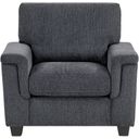 The appearance of Chelsea Chair In Dark Gray designed by Homelegance in the modern / contemporary interior design. This dark gray piece of furniture  was selected by 1StopBedrooms from Chelsea Collection to add a touch of cosiness and style into your home. Sku: 9746DG-1. Material: Chenille.
