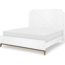 The appearance of Chelsea White Queen Panel Bed By Rachael Ray designed by Legacy Classic in the transitional interior design. This white piece of furniture was selected by 1StopBedrooms from Chelsea Collection to add a touch of cosiness and style into your home. Sku: 9781-4105;9781-4115;9781-4901. Bed Type: Panel Bed. Material: Wood. Bed Size: Queen.