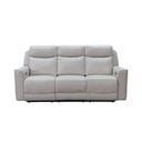 Chester Power Reclining Sofa with Power Head Rests, Power Lumbar and Dropdown Smart Table In Soft White