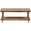 Chesterfield Wood and Cane Coffee Table In Natural