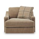 ChloeeAnne Oversized Chair In Honey