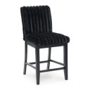 The appearance of Chyndon Counter Height Barstool Set of 2 In Black designed by Signature Design by Ashley in the modern / contemporary interior design. This black piece of furniture was selected by 1StopBedrooms from Chyndon Collection to add a touch of cosiness and style into your home. Sku: NCD571-124. Material: Wood.