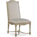 The appearance of CiaoBella Upholstered Back Side Chair- Natural set of 2 designed by Hooker in the transitional interior design. This beige piece of furniture was selected by 1StopBedrooms from Ciaobella Collection to add a touch of cosiness and style into your home. Sku: 5805-75310-85. Material: Fabric.