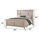 Cinderella Queen Bed In Beige