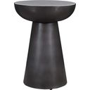 The appearance of Circularity 15 Inch Round Pedestal Chairside End Table In White and Gunmetal designed by Jofran in the modern / contemporary interior design. This white/gunmetal piece of furniture  was selected by 1StopBedrooms from Circularity Collection to add a touch of cosiness and style into your home. Sku: 2220-7. Material: Iron.