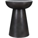The appearance of Circularity 18 Inch Round Pedestal End Table In White and Gunmetal designed by Jofran in the modern / contemporary interior design. This white/gunmetal piece of furniture  was selected by 1StopBedrooms from Circularity Collection to add a touch of cosiness and style into your home. Sku: 2220-3. Material: Iron.