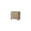 Wilmington 3 Drawer Nightstand In Sand