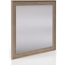 The appearance of Wilmington Cane Mirror In Sand designed by Bernell in the transitional interior design. This sand piece of furniture was selected by 1StopBedrooms from Wilmington Collection to add a touch of cosiness and style into your home. Sku: 338-141. Material: Rubberwood.