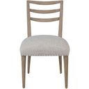 The appearance of Wilmington Ladderback Dining Chair In Sand designed by Bernell in the transitional interior design. This sand piece of furniture was selected by 1StopBedrooms from Wilmington Collection to add a touch of cosiness and style into your home. Sku: 338-511. Material: Rubberwood.