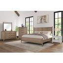 The appearance of Wilmington Queen Lo-Post Bed In Sand designed by Bernell in the transitional interior design. This sand piece of furniture was selected by 1StopBedrooms from Wilmington Collection to add a touch of cosiness and style into your home. Sku: 338-109. Bed Type: Panel Bed. Bed Size: Queen. Material: Rubberwood.