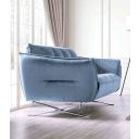 The appearance of Civellutino Loveseat In Light Blue designed by Furniture of America in the modern / contemporary interior design. This light blue piece of furniture  was selected by 1StopBedrooms from Civellutino Collection to add a touch of cosiness and style into your home. Sku: FM90004-LEG-2;FM90004-LV-1. Material: Velvet.
