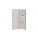 The appearance of Clara Sliding Door Chest In Beige designed by Global Furniture USA in the modern / contemporary interior design. This beige piece of furniture was selected by 1StopBedrooms from Clara Collection to add a touch of cosiness and style into your home. Sku: CLARA-BEIGE-SL CH. Material: Fabric.
