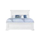 The appearance of Clara Standard King Panel Bed In White Mist designed by Alpine in the transitional interior design. This white mist piece of furniture was selected by 1StopBedrooms from Clara Collection to add a touch of cosiness and style into your home. Sku: F7653EK. Bed Type: Panel Bed. Bed Size: King. Material: Poplar Solid.