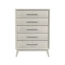 Clare 5-Drawer Chest In Almond