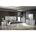 The appearance of Cleburne Queen Bed In Light Gray designed by Furniture of America in the modern / contemporary interior design. This light gray piece of furniture was selected by 1StopBedrooms from Cleburne Collection to add a touch of cosiness and style into your home. Sku: FM72011LG-Q-FBR;FM72011LG-Q-HB. Bed Type: Panel Bed. Bed Size: Queen. Material: Solid Wood.