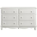 The appearance of Clementine White Youth Dresser designed by Homelegance in the traditional interior design. This white piece of furniture was selected by 1StopBedrooms from Clementine Collection to add a touch of cosiness and style into your home. Sku: B1799-5. Material: Wood.
