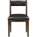 The appearance of Clive Side Chair Set of 2 In Black and Cherry designed by Homelegance in the modern / contemporary interior design. This black and cherry piece of furniture was selected by 1StopBedrooms from Clive Collection to add a touch of cosiness and style into your home. Sku: 5413S. Material: Leather.