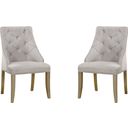 The appearance of Diocles Silver and Light Gray Side Chair Set Of 2 designed by Furniture of America in the modern / contemporary interior design. This gray piece of furniture was selected by 1StopBedrooms from Diocles Collection to add a touch of cosiness and style into your home. Sku: CM3020SC-2PK. Material: Fabric.