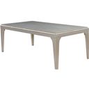 The appearance of Diocles Silver Rectangular Dining Table designed by Furniture of America in the modern / contemporary interior design. This silver piece of furniture was selected by 1StopBedrooms from Diocles Collection to add a touch of cosiness and style into your home. Sku: CM3020T. Material: Glass. Table Top Shape: Rectangular. Size: 42".