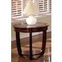 Crystal Falls Dark Cherry End Table
