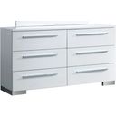 The appearance of Clementine Smooth White Dresser designed by Furniture of America in the modern / contemporary interior design. This white piece of furniture was selected by 1StopBedrooms from Clementine Collection to add a touch of cosiness and style into your home. Sku: CM7201D. Material: Wood.