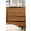The appearance of Lennart Oak Chest designed by Furniture of America in the transitional interior design. This brown piece of furniture was selected by 1StopBedrooms from Lennart Collection to add a touch of cosiness and style into your home. Sku: CM7386A-C. Material: Wood.