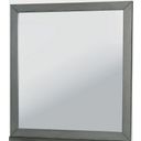 The appearance of Lennart Gray Rectangular Mirror designed by Furniture of America in the transitional interior design. This gray piece of furniture  was selected by 1StopBedrooms from Lennart Collection to add a touch of cosiness and style into your home. Sku: CM7386GY-M. Material: Wood.