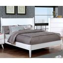 Lennart II White Queen Panel Bed