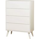 The appearance of Lennart II White Chest designed by Furniture of America in the modern / contemporary interior design. This white piece of furniture was selected by 1StopBedrooms from Lennart Collection to add a touch of cosiness and style into your home. Sku: CM7386WH-C. Material: Wood.