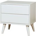 The appearance of Lennart II White Night Stand designed by Furniture of America in the modern / contemporary interior design. This white piece of furniture was selected by 1StopBedrooms from Lennart Collection to add a touch of cosiness and style into your home. Sku: CM7386WH-N. Material: Wood.