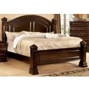 The appearance of Burleigh Cherry King Poster Bed designed by Furniture of America in the transitional interior design. This cherry piece of furniture was selected by 1StopBedrooms from Burleigh Collection to add a touch of cosiness and style into your home. Sku: CM7791EK-1;CM7791EK-2;CM7791EK-3;CM7791EK-4;CM7791EK-5. Bed Type: Poster Bed. Material: Wood. Bed Size: King.