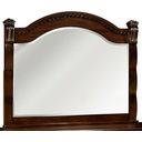 The appearance of Burleigh Cherry Mirror designed by Furniture of America in the transitional interior design. This brown piece of furniture was selected by 1StopBedrooms from Burleigh Collection to add a touch of cosiness and style into your home. Sku: CM7791M. Material: Wood.