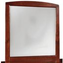 The appearance of Omnus Cherry Mirror designed by Furniture of America in the transitional interior design. This brown piece of furniture was selected by 1StopBedrooms from Omnus Collection to add a touch of cosiness and style into your home. Sku: CM7905CH-M. Material: Wood.