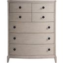 The appearance of Coalesce Drawer Chest In Fog designed by Universal in the modern / contemporary interior design. This fog piece of furniture was selected by 1StopBedrooms from Coalesce Collection to add a touch of cosiness and style into your home. Sku: U301175. Material: Wood.