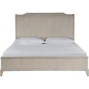 The appearance of Coalesce Silva Sleigh King Platform Bed In Fog designed by Universal in the modern / contemporary interior design. This fog piece of furniture was selected by 1StopBedrooms from Coalesce Collection to add a touch of cosiness and style into your home. Sku: U301320B. Bed Type: Platform Bed. Material: Wood. Bed Size: King.