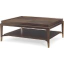 The appearance of Cocktail Table In Bridgeton designed by Century Furniture in the transitional interior design. This bridgeton piece of furniture  was selected by 1StopBedrooms from Bridgeton Collection to add a touch of cosiness and style into your home. Sku: 49H-601. Material: Walnut Veneer.