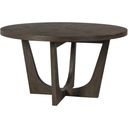 The appearance of Cohesion Program Brio Round Dining Table In Antico designed by Artistica Home in the transitional interior design. This antico piece of furniture was selected by 1StopBedrooms from Cohesion Program Collection to add a touch of cosiness and style into your home. Sku: 2058-870-39. Table Top Shape: Round. Material: Wood. Size: 54".