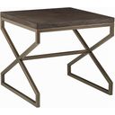 The appearance of Cohesion Program Edict Square End Table In Antico designed by Artistica Home in the transitional interior design. This antico piece of furniture was selected by 1StopBedrooms from Cohesion Program Collection to add a touch of cosiness and style into your home. Sku: 2088-957-39. Material: Metal.