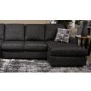 Colello Right-Arm Facing Sofa Chaise In Onyx
