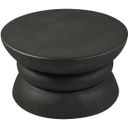 Collins Aluminum Coffee Table In Black