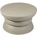 Collins Aluminum Coffee Table In Taupe