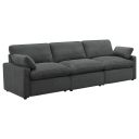 The appearance of Collins Modular Power Sofa In Dark Grey designed by Coaster in the transitional interior design. This dark grey piece of furniture  was selected by 1StopBedrooms from Collins Collection to add a touch of cosiness and style into your home. Sku: 609530AC;609530LRP;609530RRP. Material: Polyester.
