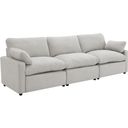 The appearance of Collins Modular Power Sofa In Grey designed by Coaster in the transitional interior design. This grey piece of furniture was selected by 1StopBedrooms from Collins Collection to add a touch of cosiness and style into your home. Sku: 609560AC;609560LRP;609560RRP. Material: Polyester.