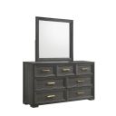 Colorado Mirror In Charcoal