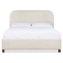 Commerce and Market Bridget Queen Upholstered Bed In Beige