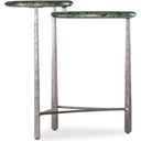 The appearance of Commerce and Market Antares End Table In Green designed by Hooker in the transitional interior design. This green piece of furniture was selected by 1StopBedrooms from Commerce and Market Collection to add a touch of cosiness and style into your home. Sku: 7228-80173-00. Material: Stone.