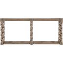Commerce and Market Jack O'Bein Long Skinny Console In Medium Wood