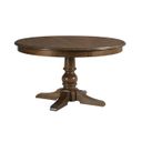 Commonwealth Byron Round Dining Table In Warm Brunette