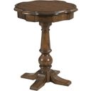 The appearance of Commonwealth Byron Round End Table In Warm Brunette designed by Kincaid in the interior design. This warm brunette piece of furniture was selected by 1StopBedrooms from Commonwealth Collection to add a touch of cosiness and style into your home. Sku: 161-918. Material: Solid Wood.